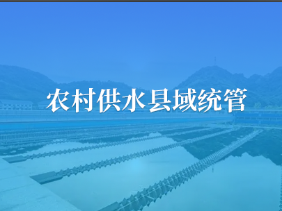 農村供水縣域統管系統該如何建設？